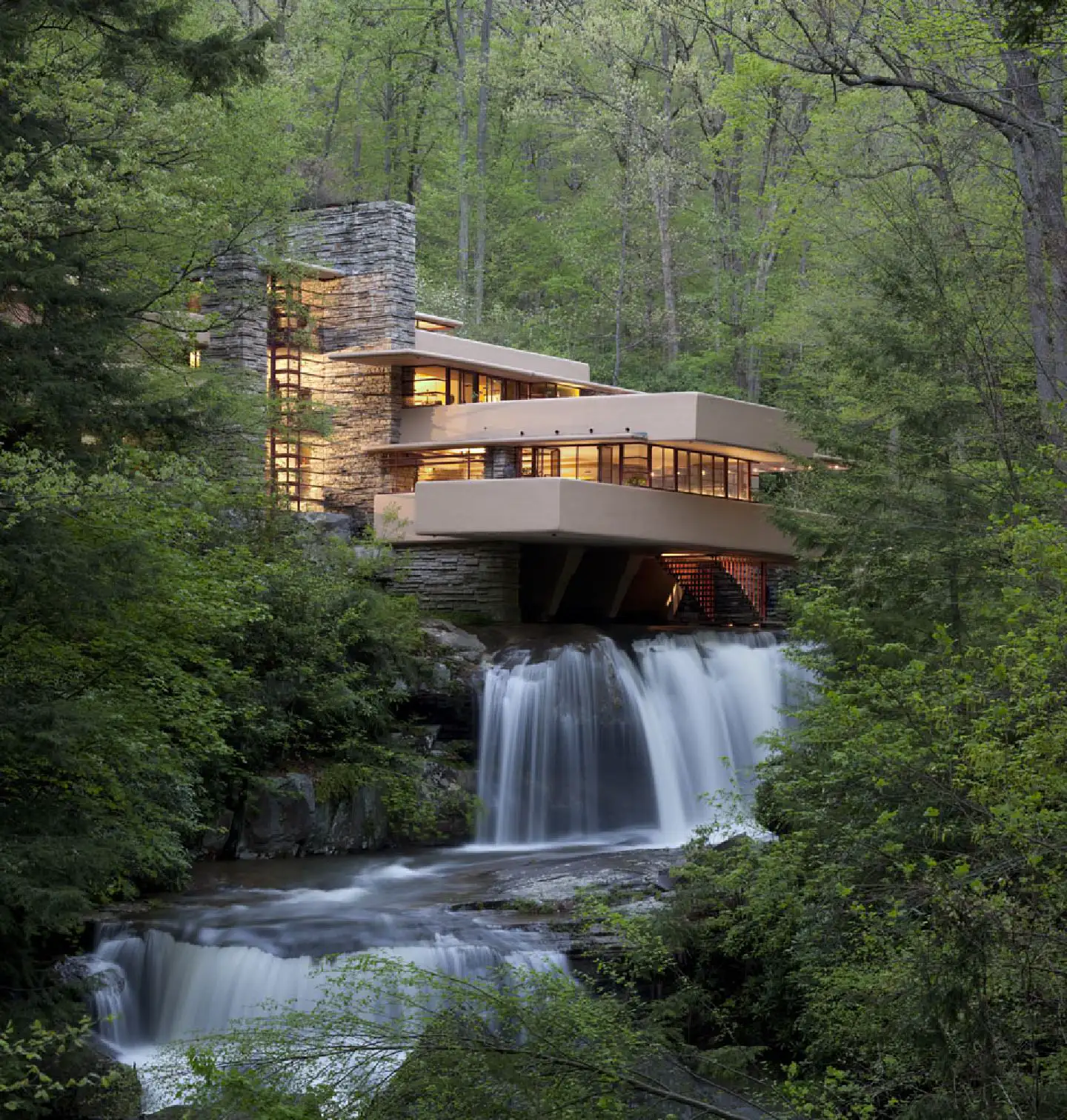 Falling Water House Frank Lloyd Wright 