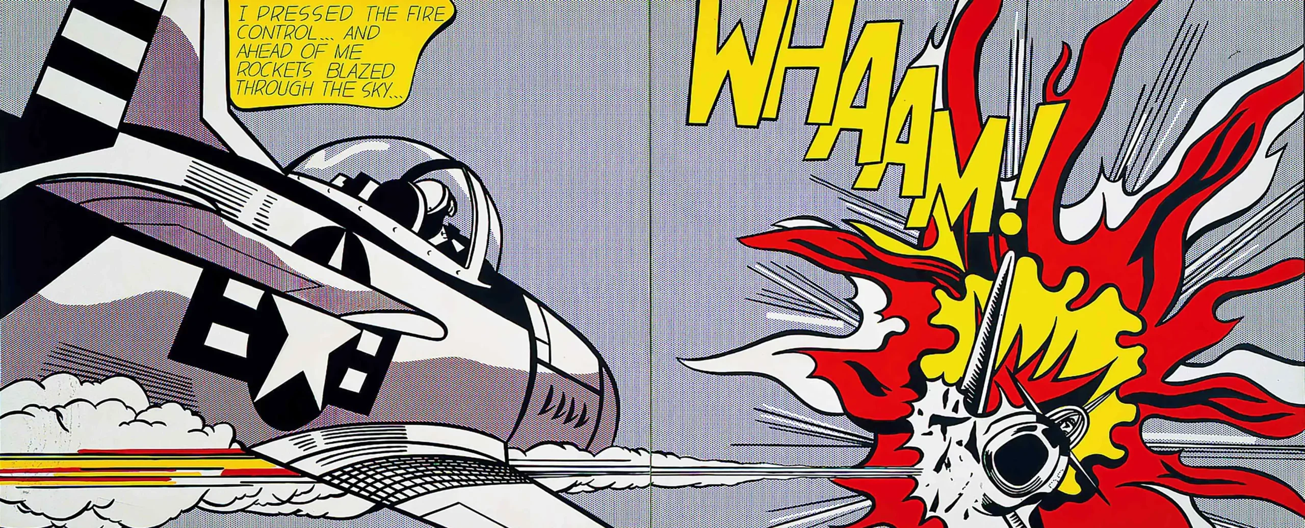 Whaam! Roy Lichtenstein Artiste Américain