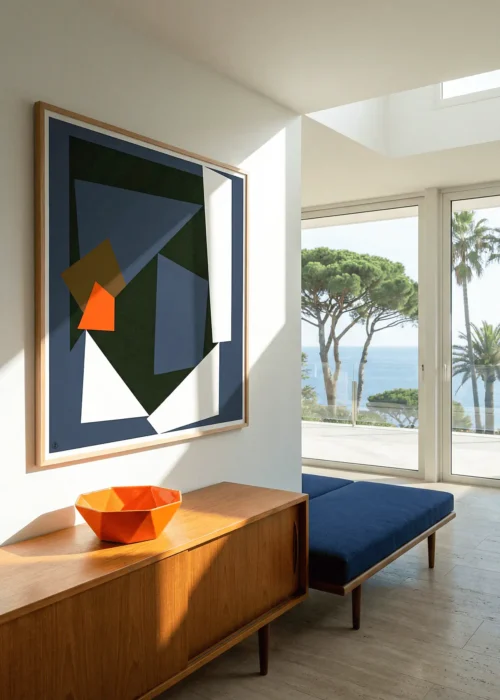 Affiche, Décoration Chalet moderne Monsieur Z, AAZ Galerie