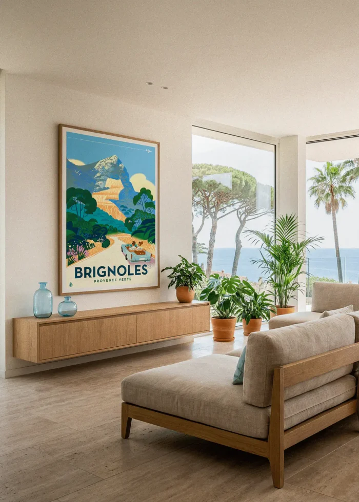 303Bis Affiche, Décoration Chalet moderne Monsieur Z, AAZ Galerie