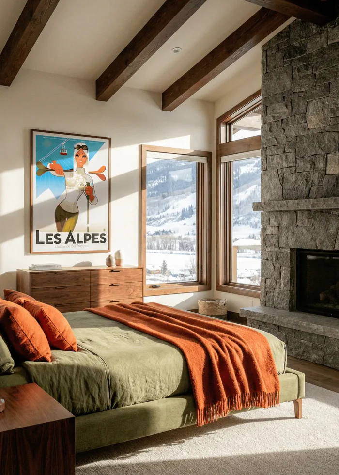 316 Affiche, Décoration Chalet moderne Monsieur Z, AAZ Galerie