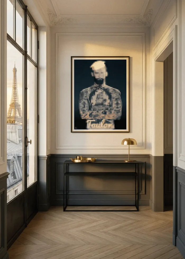 338 Affiche, Décoration Chalet moderne Monsieur Z, AAZ Galerie