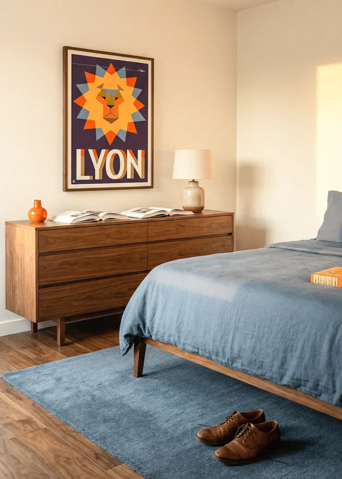 351 Affiche, Décoration Chalet moderne Monsieur Z, AAZ Galerie