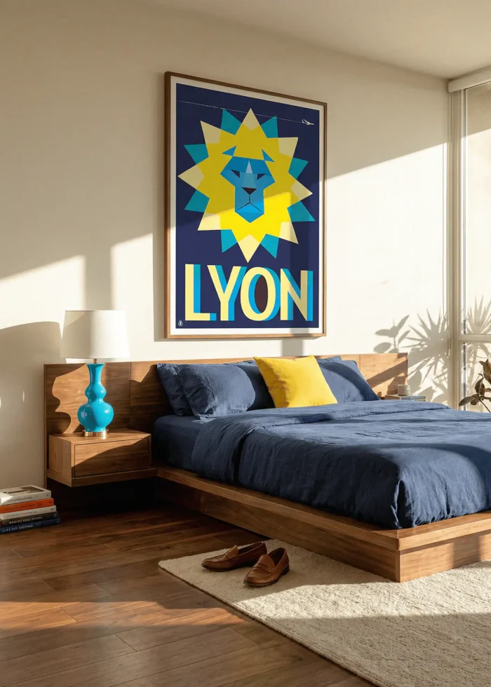 354 Affiche, Décoration Chalet moderne Monsieur Z, AAZ Galerie