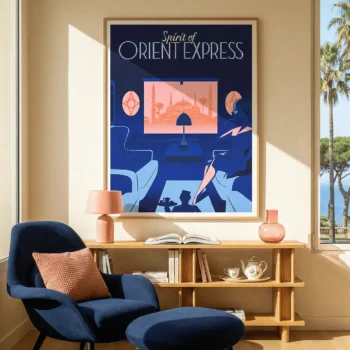 Affiche, Décoration Chalet moderne Monsieur Z, AAZ Galerie