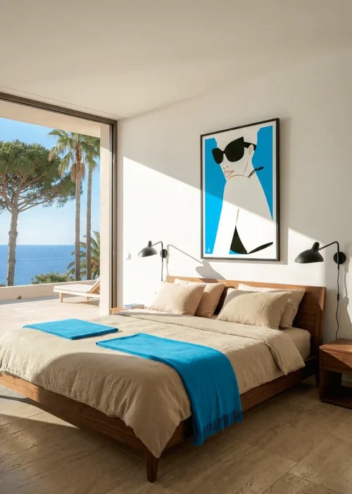 Affiche, Décoration Chalet moderne Monsieur Z, AAZ Galerie