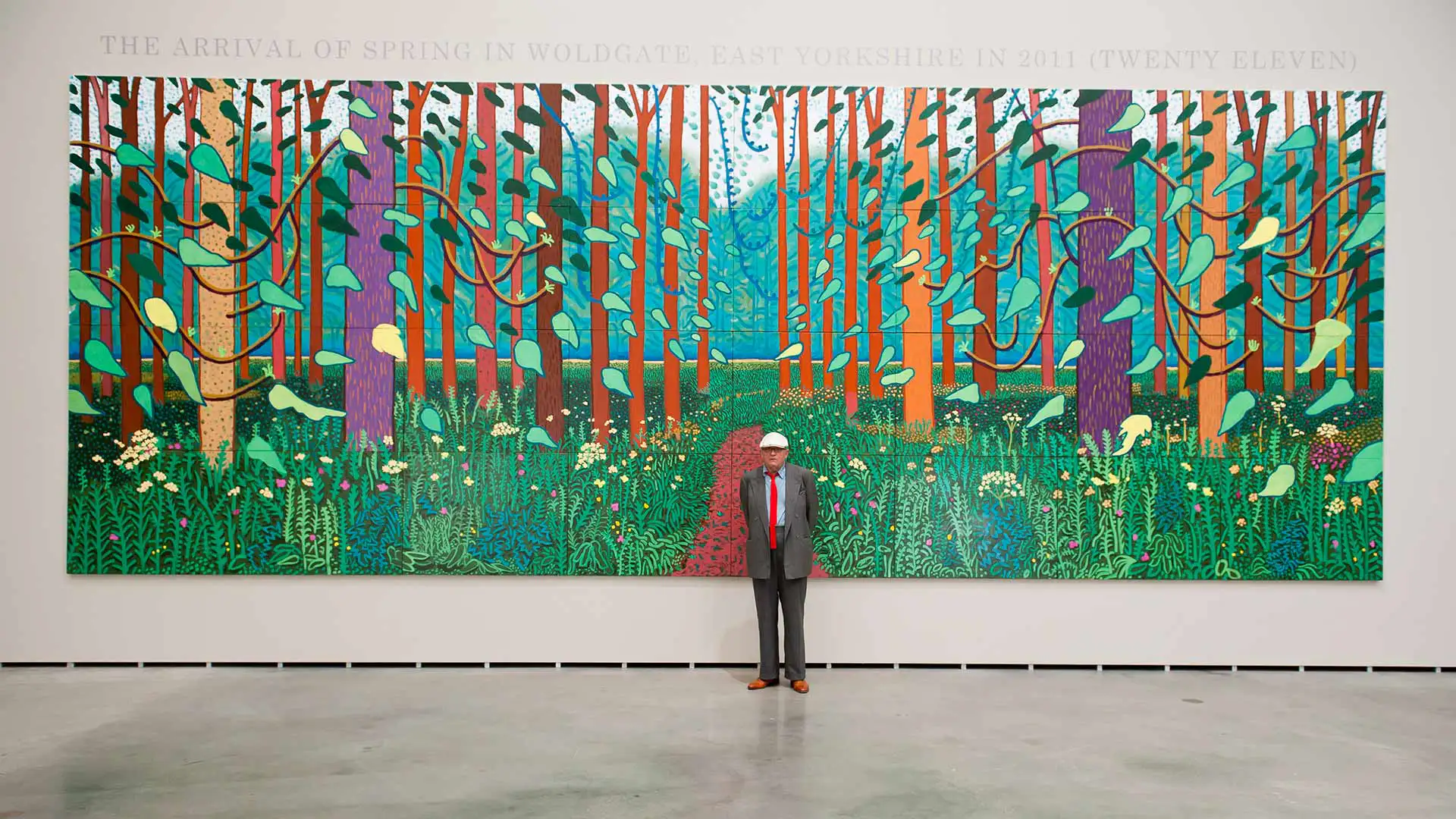 Peinture de David Hockney