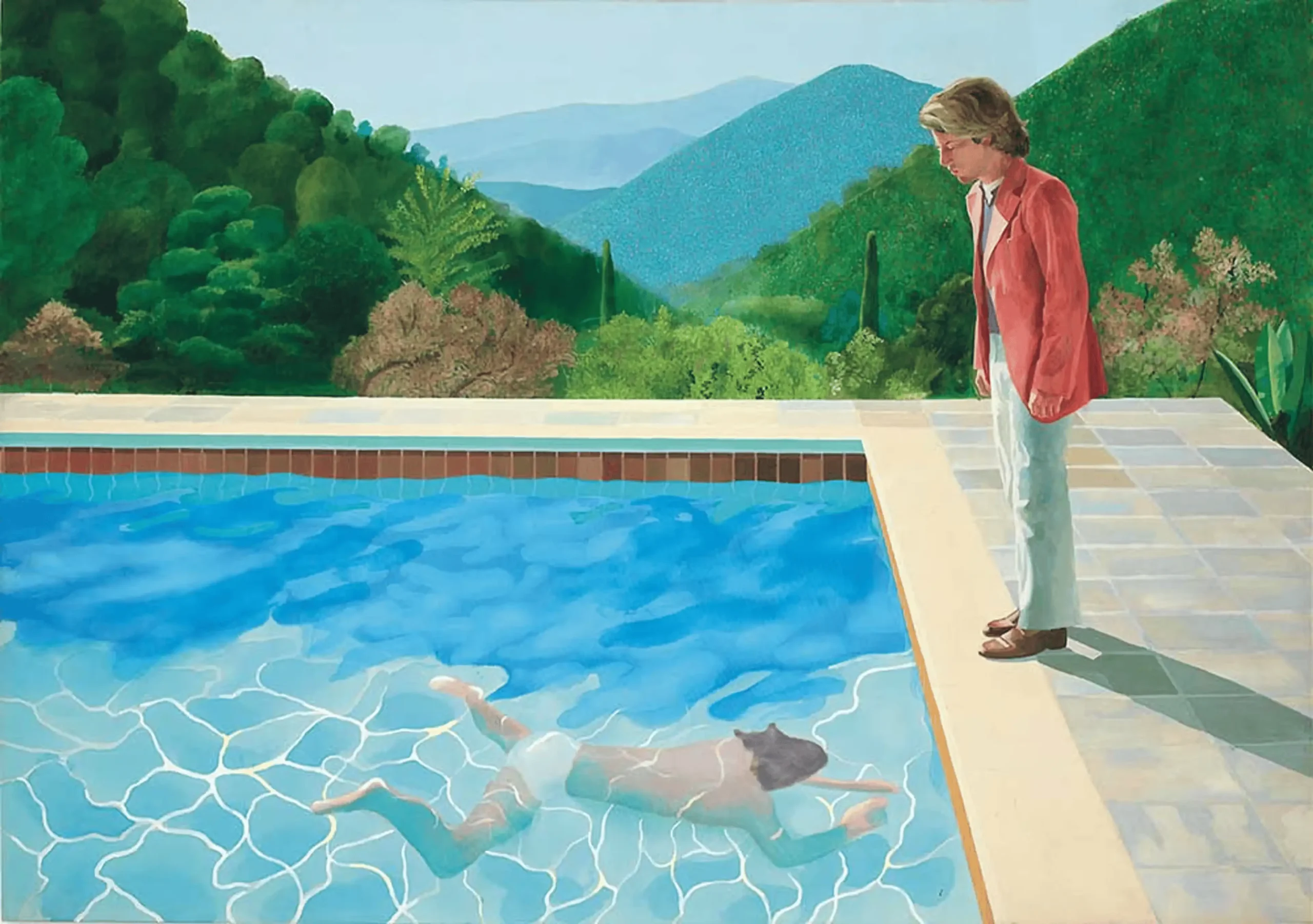 Peinture de David Hockney