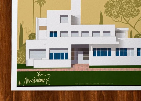 Rectangle-Signature-566 Une Affiche de la Villa Noailles par Monsieur Z et AAZ Galerie