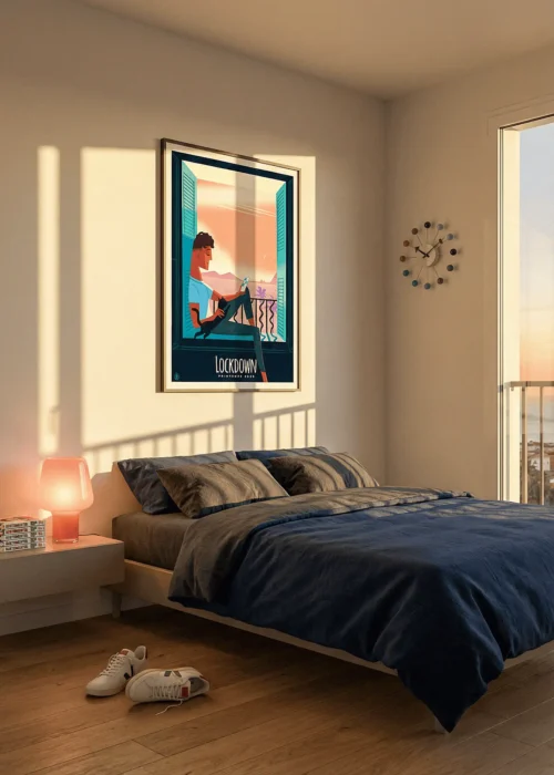 Affiche Monsieur Z, AAZ Galerie