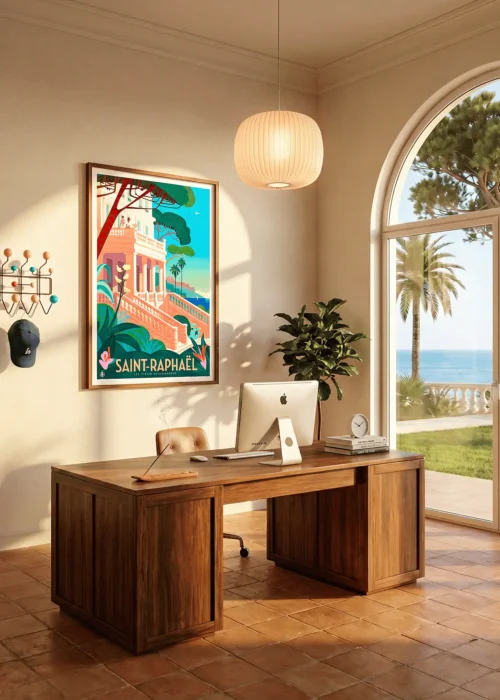 Affiche Saint raph Monsieur Z, AAZ Galerie