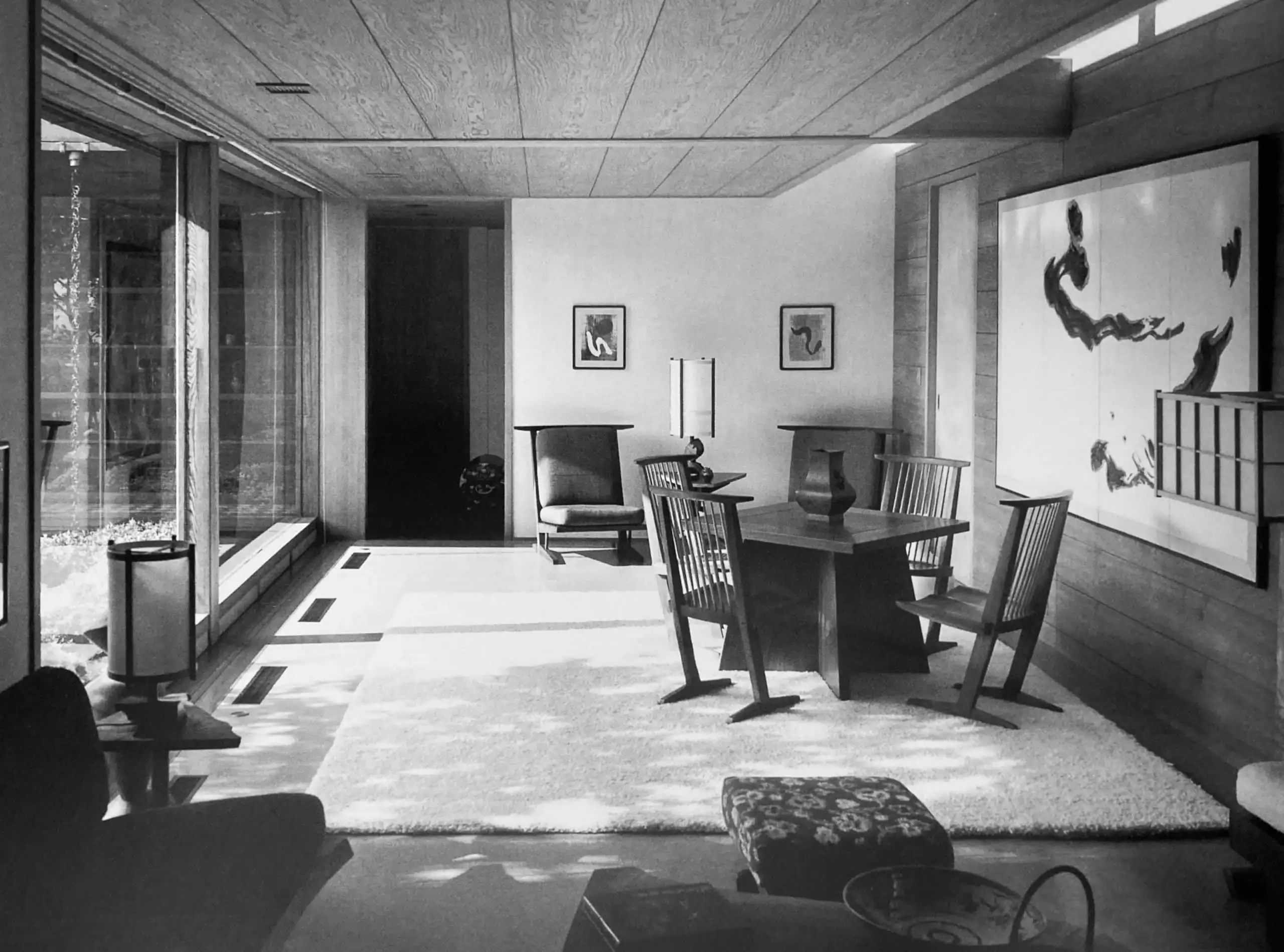 George Katsutoshi Nakashima était un menuisier et architecte américain.