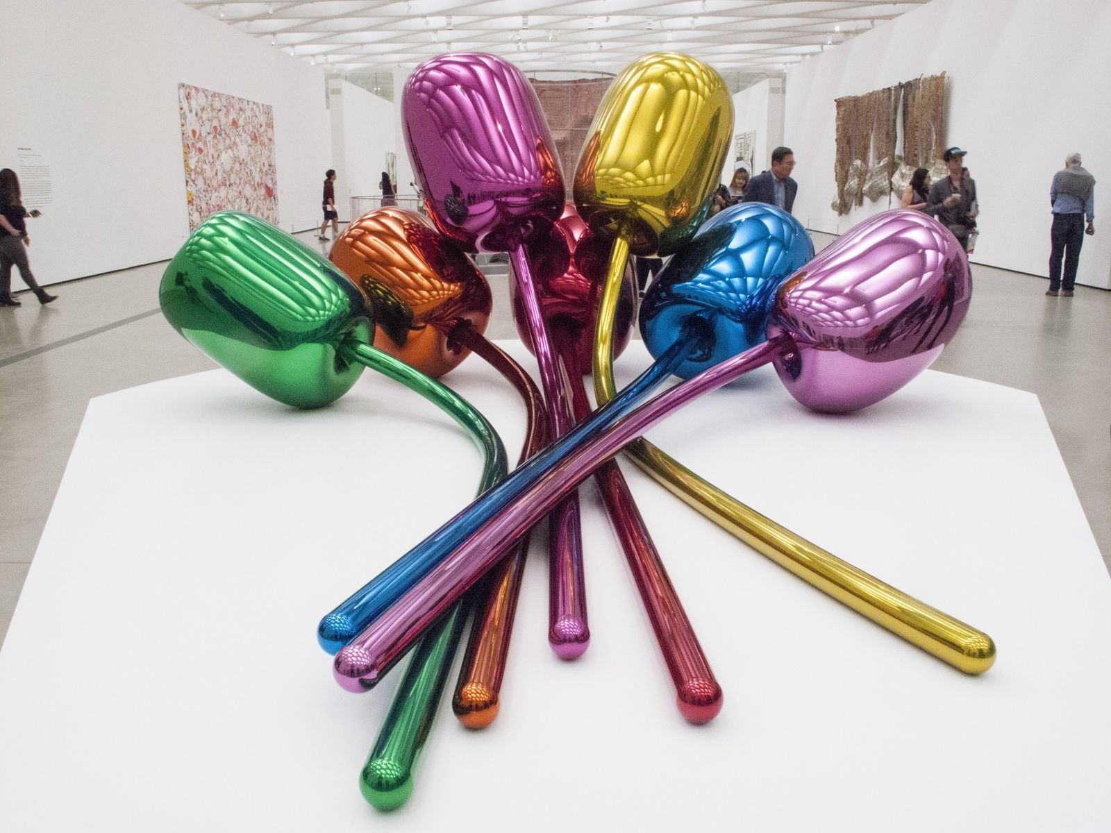 Jeff Koons flower