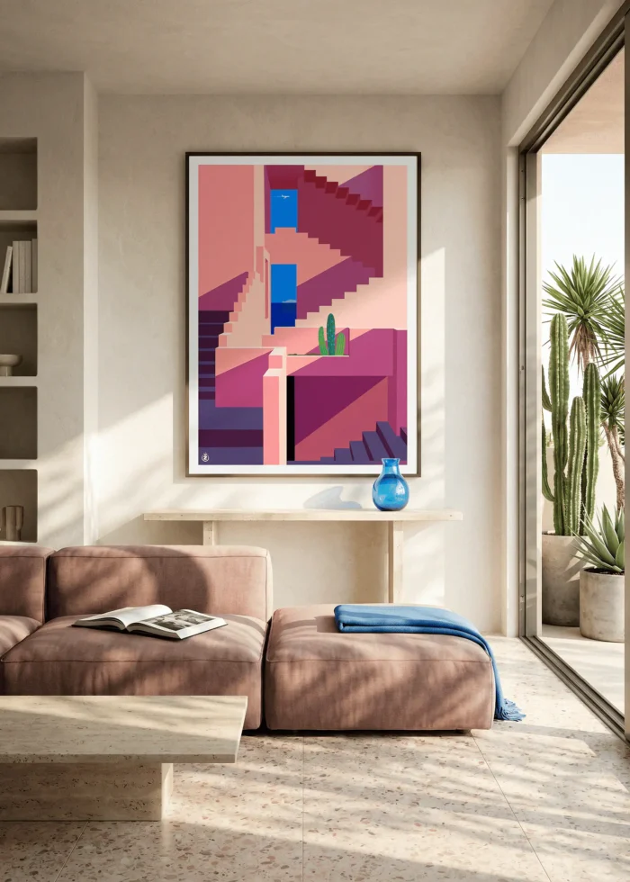 569-site Affiche Muralla Roja Monsieur Z, AAZ Galerie