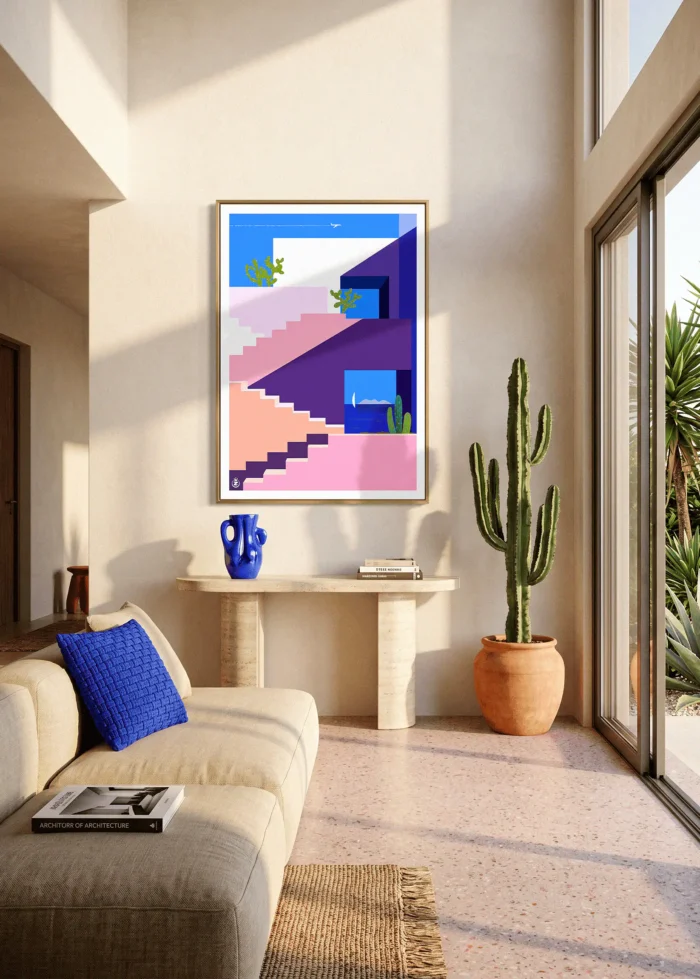 570-site Affiche Muralla Roja Monsieur Z, AAZ Galerie
