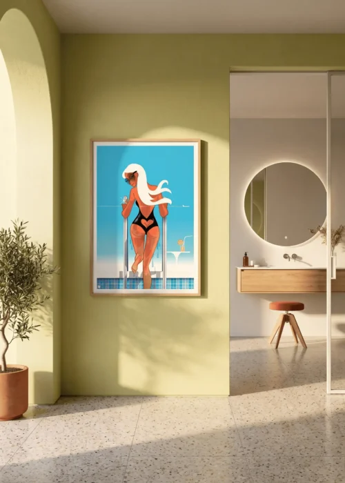 Affiche de Collection par Monsieur Z, Vendu par AAZ Galerie. intérieur Moderne Design.