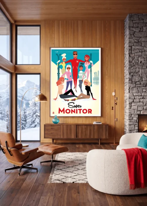 Affiche de Collection par Monsieur Z, Vendu par AAZ Galerie. intérieur Moderne Design.