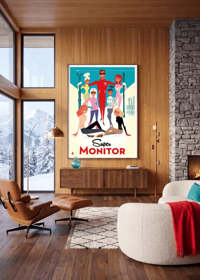 317 Affiche de Collection par Monsieur Z, Vendu par AAZ Galerie. intérieur Moderne Design.
