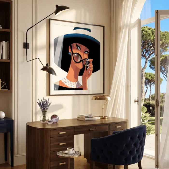327 Affiche de Collection par Monsieur Z, Vendu par AAZ Galerie. intérieur Moderne Design.